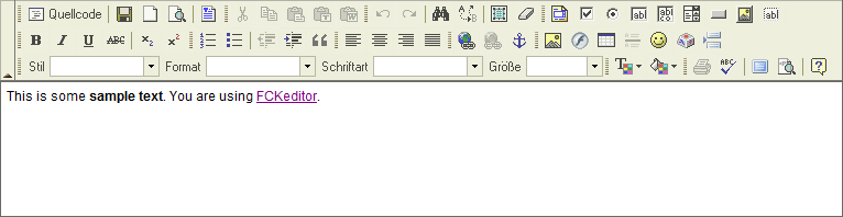 FCKEditor