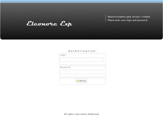 eleonore_exploit_kit_login
