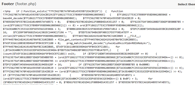 wordpress-footer-encode