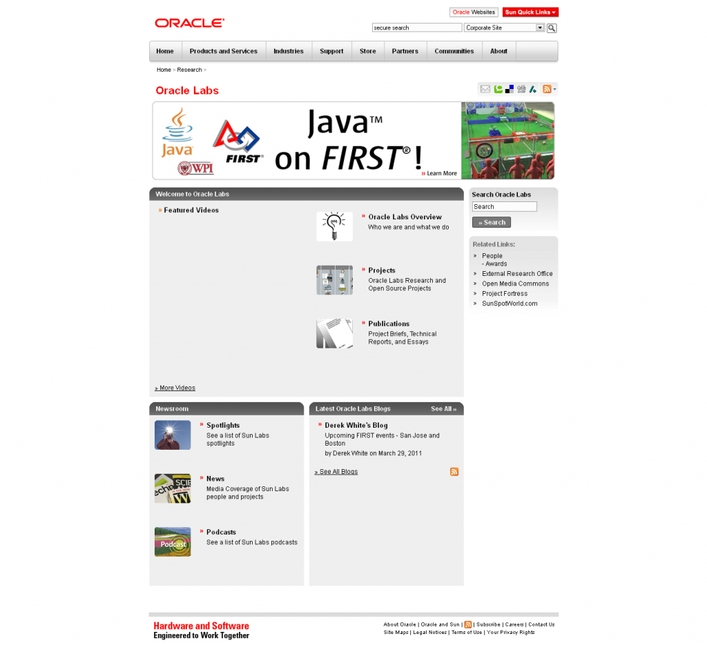 'Oracle Labs' - labs_oracle_com