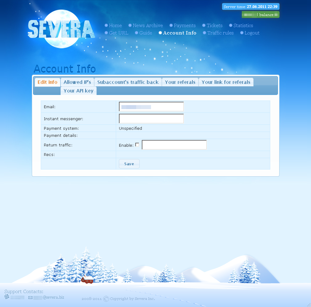 severa-account