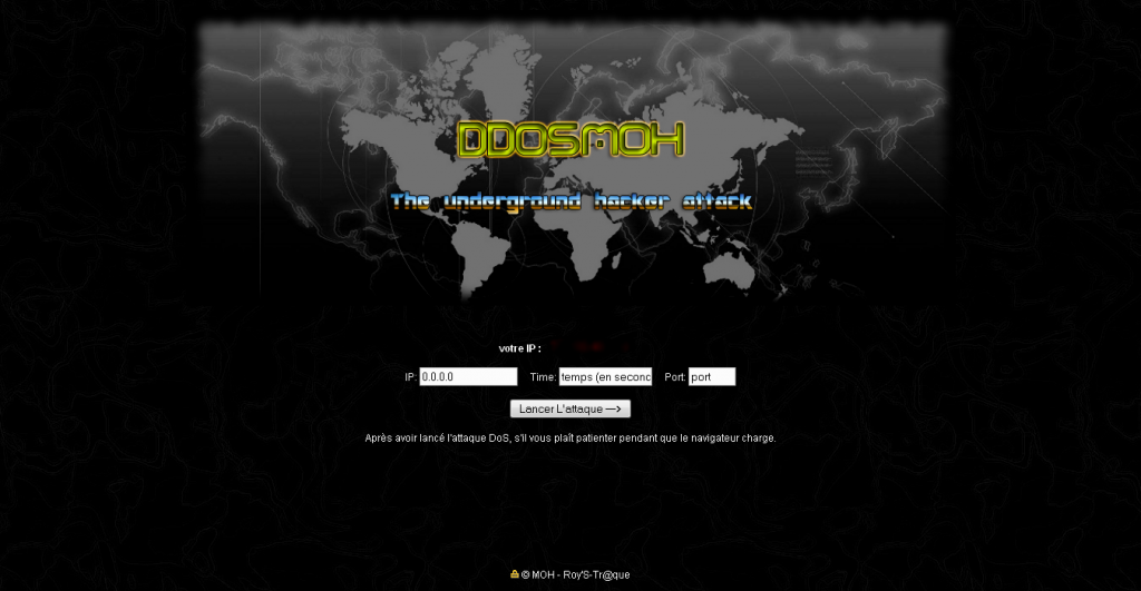 DoS Mouvement Offensive Hackers