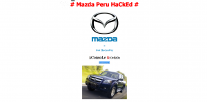 mazda-perou-defaced