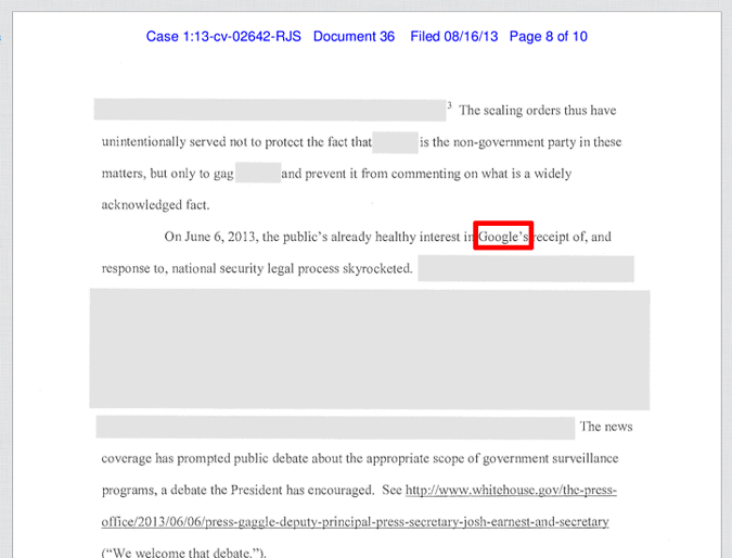 googsecret-DoJ