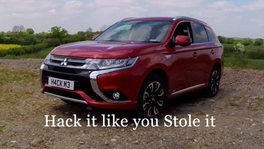 Piratage du Mitsubishi Outlander PHEV via Wi-Fi