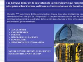 Cybersécurité – Futur Campus Cyber méditerranéen à Marseille