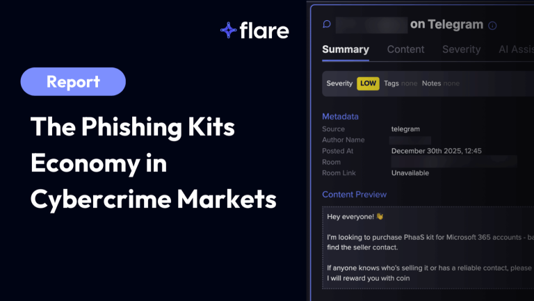Étude Flare : près d&rsquo;un cybercriminel sur deux utilise des kits de phishing multi-marques