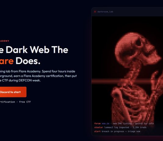 Flare lance « Darkroom », un laboratoire de formation immersif et gratuit dédié au renseignement sur le Dark Web
